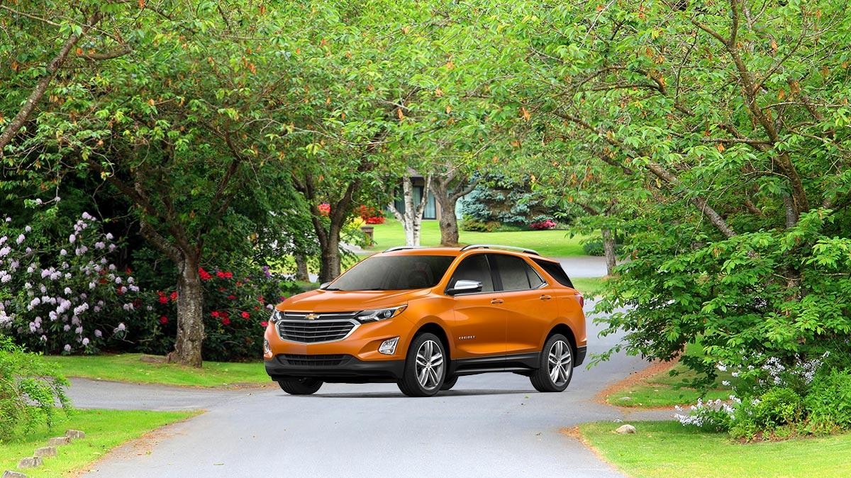2018 Orange Chevy Equinox