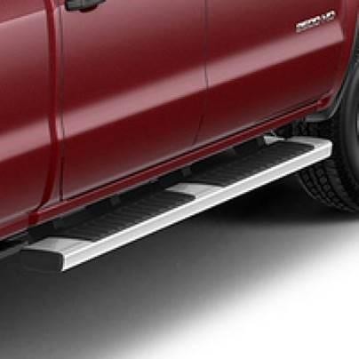 6-Inch Rectangular Assist Steps in Chrome   