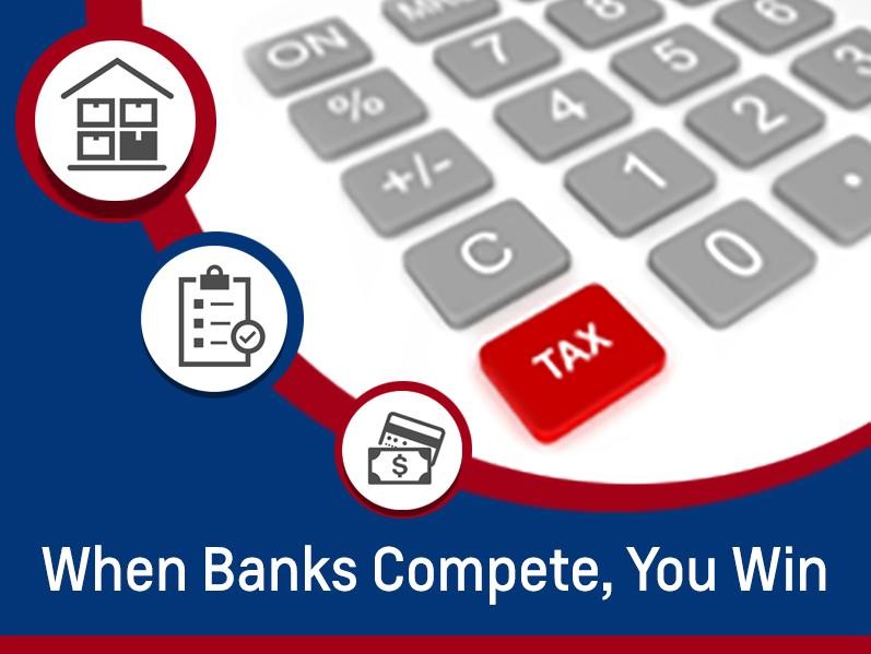When banks compete, you win