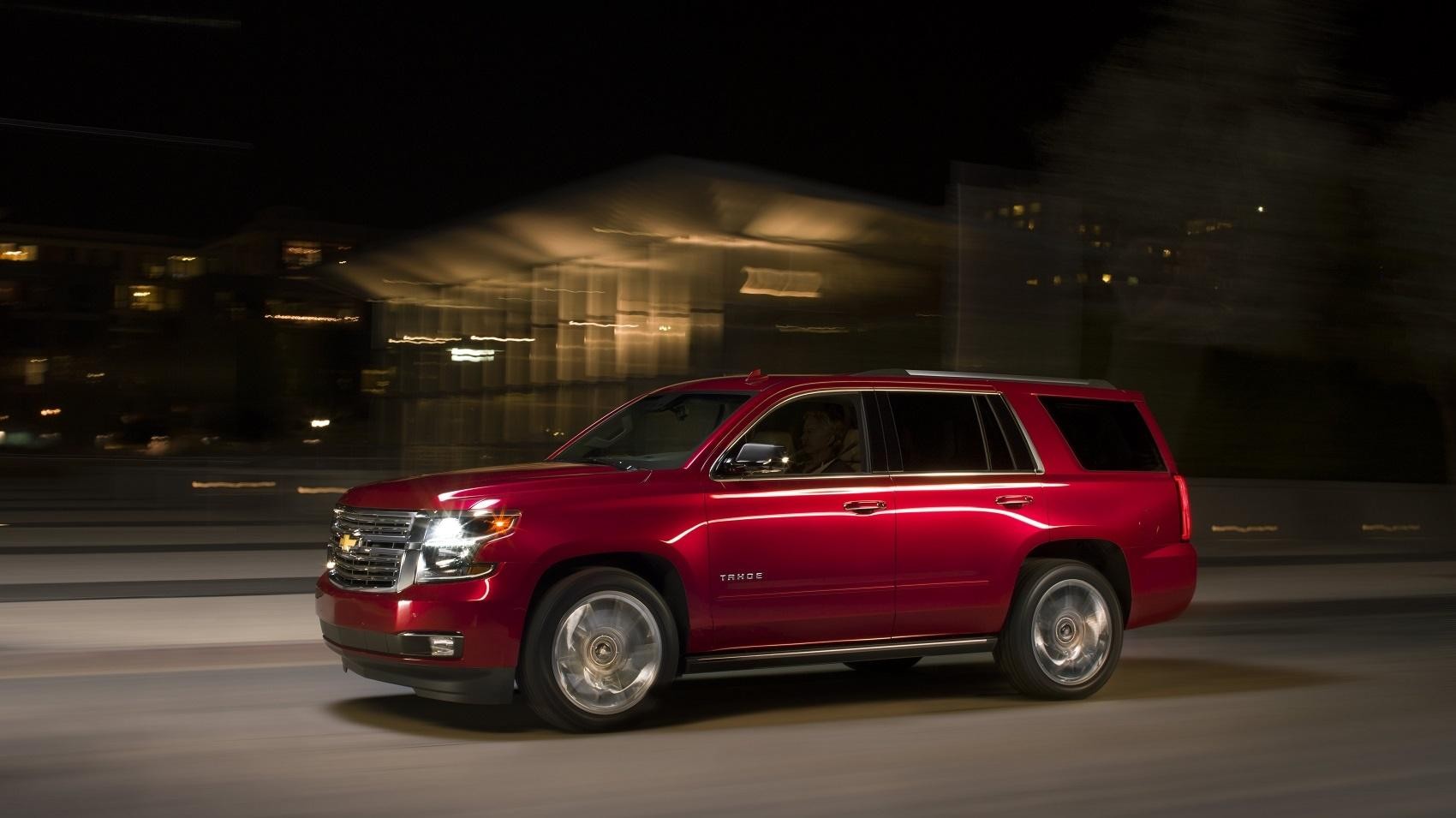 2018 Red Chevy Tahoe 