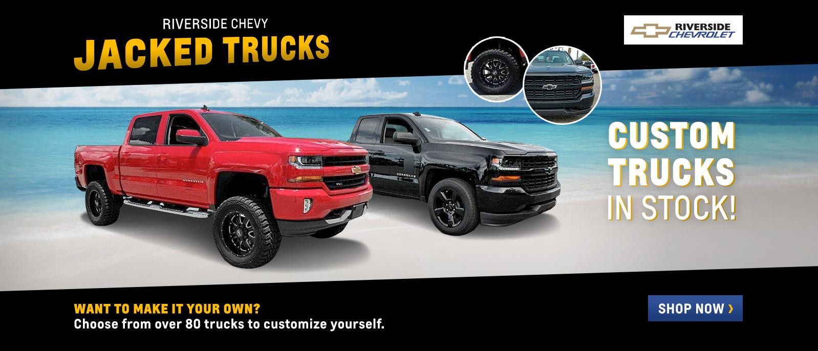 Jacked Trucks Banner
