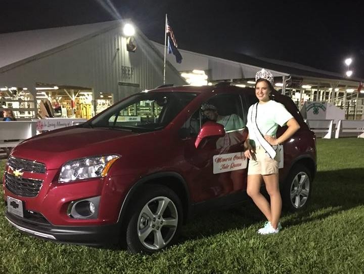 Curry Auto Center_Miss Monroe County Fair Queen