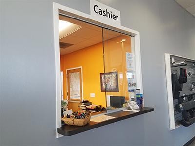 Cashier Window