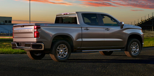 2019 Chevy Silverado 1500 tailgate