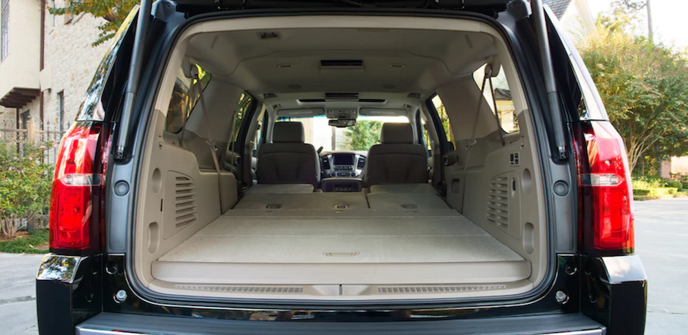 2018 Chevy Suburban cargo
