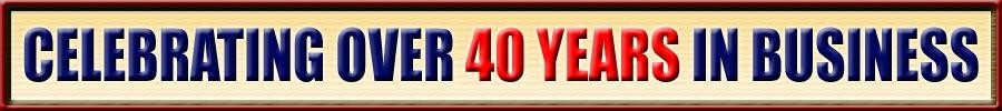 Celebrating Over 40 Years In Business