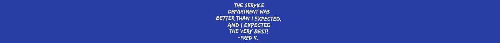 Testimonials to the Service apt page