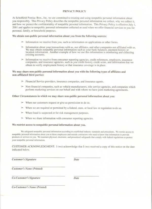 Privacy Policy