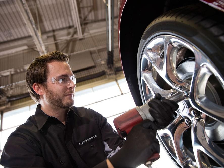 Installing Buick GMC Tires
