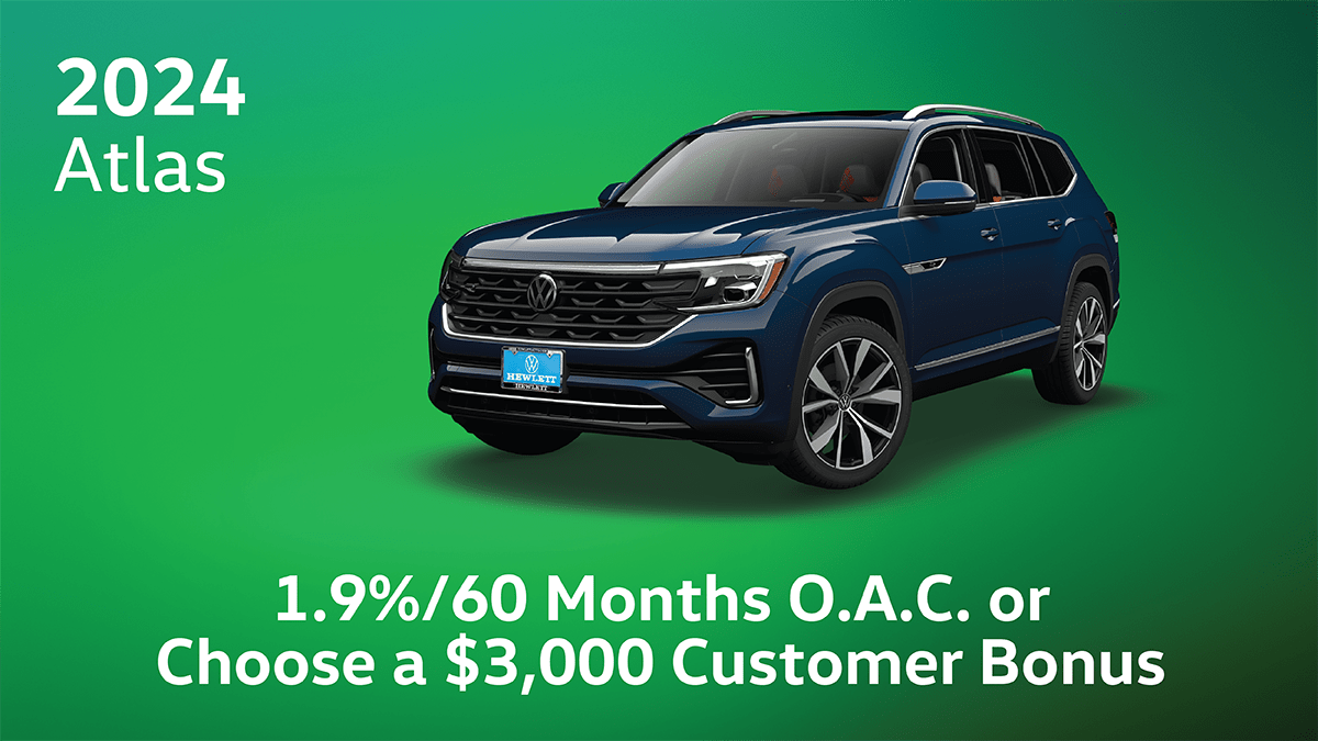Atlas March 2024 Special Offers at Hewlett Volkswagen Austin Texas Area Dealer